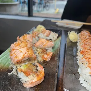 Salmon Aburi