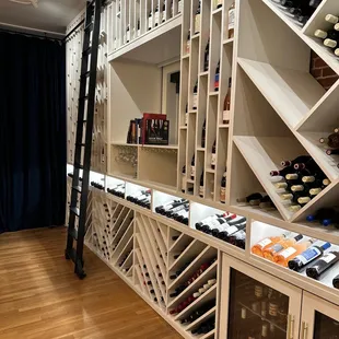 a wine cellar