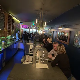 Follow the neon sign...