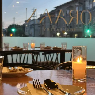 a view of a restaurant