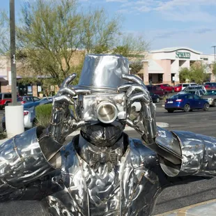 Oracle Crossings shopping center artwork.