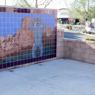 Oracle Crossings sculpture.