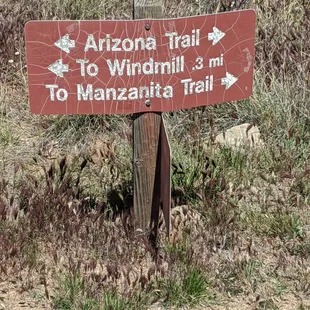 Excellent signs, cannot get lost.