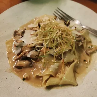Mushroom pasta