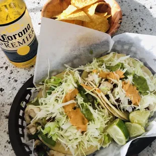 Fish Tacos - tilapia