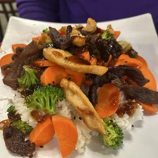 Teriyaki Mixed (shrimps, chicken and beef)