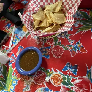 Chips and salsa