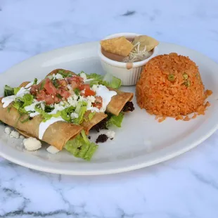 Taquitos dorados beef