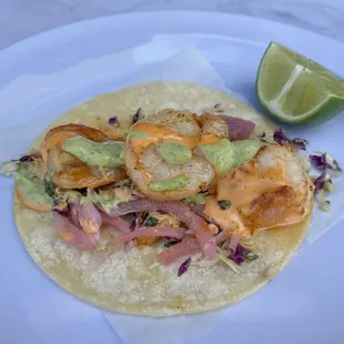 Shrimp taco