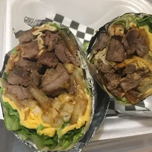 burritos and wraps, food