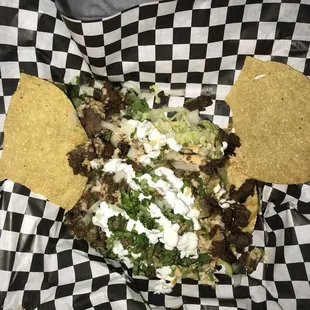 Carne Asada Tostada