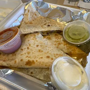 Steak quesadilla