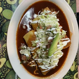 Enchiladas Thursday Only