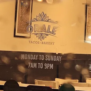 It's 7:55 PM, Tuesday night, and the restaurant is closed. How does this make sense?