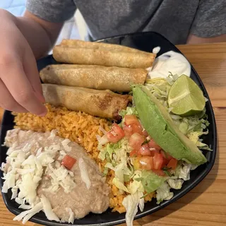 Flautas de Pollo