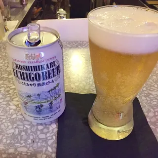Echigo koshihikari beer