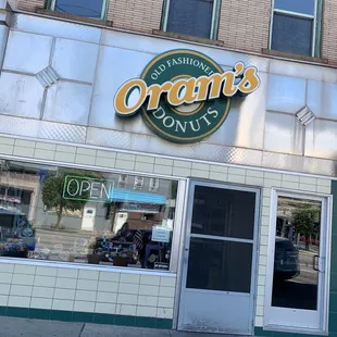 the outside of the building