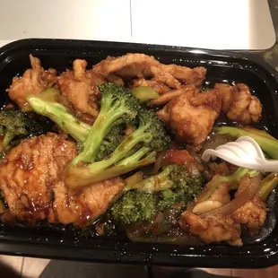 504. chicken with Broccoli