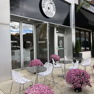 Outdoor seating