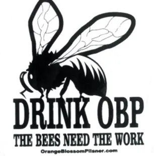 drink obp the bees need the work