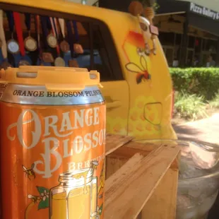 a can of orange blossom