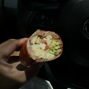 Chicken Cordon Bleu Wrap