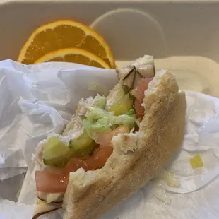 Turkey sandwich