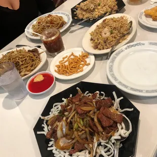 Assorted Chinese food!