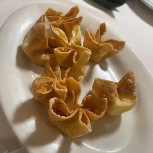 Cream cheese wontons