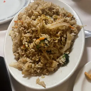 Vegetable fried rice