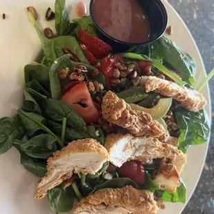 Strawberry chicken salad