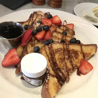 Nutella French Toast Breakfast