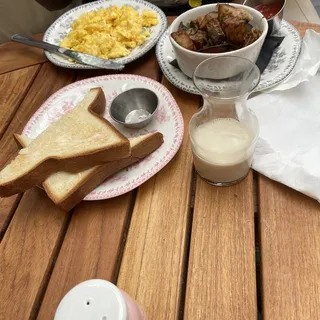 Breakfast White Toast