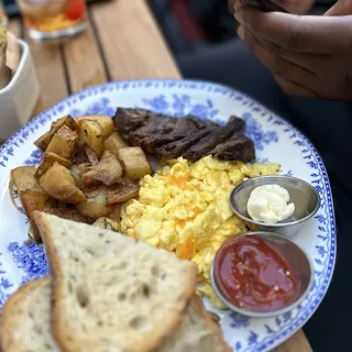 Steak and Eggs Brunch