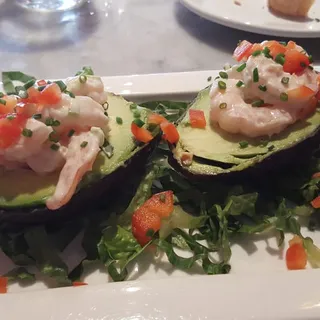 Stuffed Avocado with Shrimp Salad