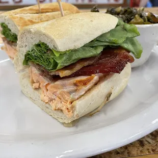 Salmon BLT
