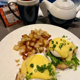 Salmon Eggs Benedict!