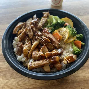 Chicken teriyaki bowl