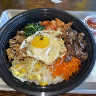 Bi Bim Bap - delicious and healthy!! thank you!