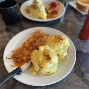 Crab benedict is outstanding!