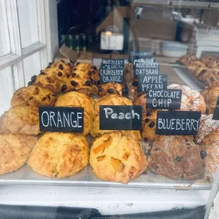 Selection of muffins