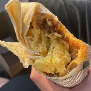 Chorizo Burrito