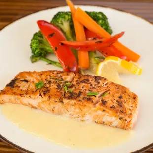 Salmon with Vegetables