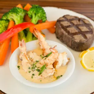 Filet &amp; Scampi