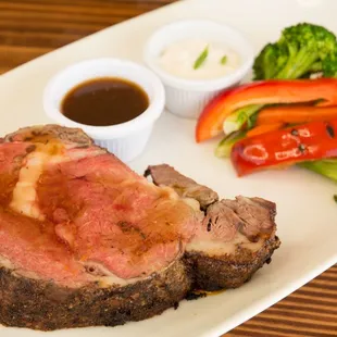 Prime Rib with Vegetables