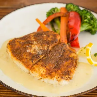 Blackened Halibut