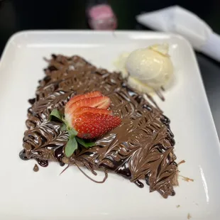 Strawberry Crepe