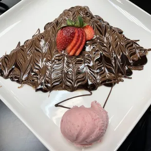 Strawberry Crepe