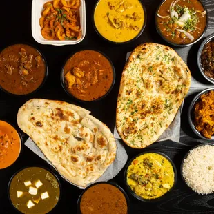 What we have on the steam table ( you can choose for combinations)