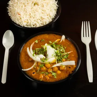 Chana masala (chickpea)